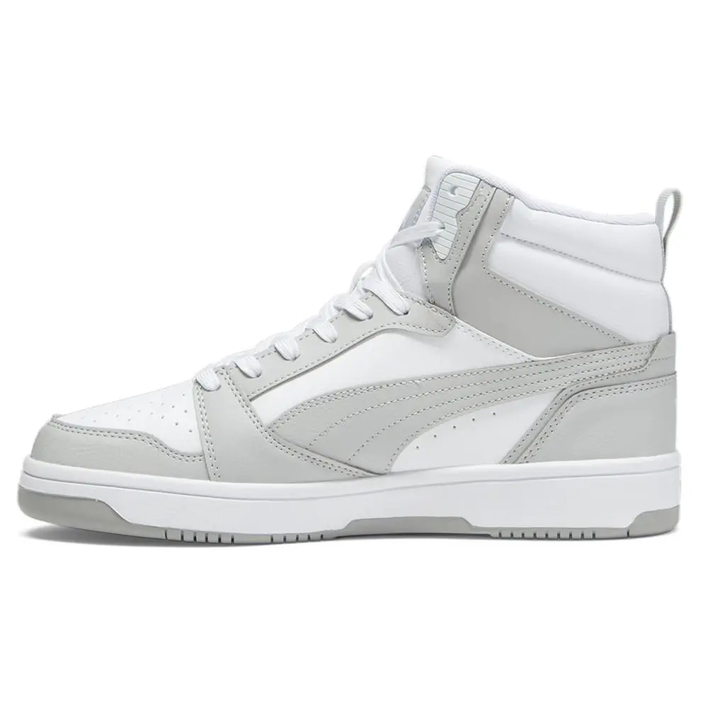 Puma shoes - PUMA Rebound V6 Wide High Top - 39709705 - White 1