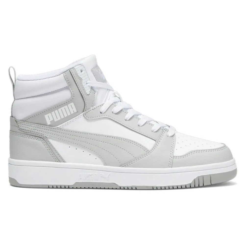 Puma shoes - PUMA Rebound V6 Wide High Top - 39709705 - White 5