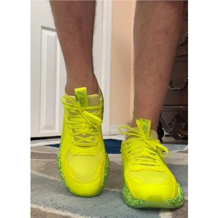 Puma shoes - Puma RS-X - 386781-01 - Yellow 4