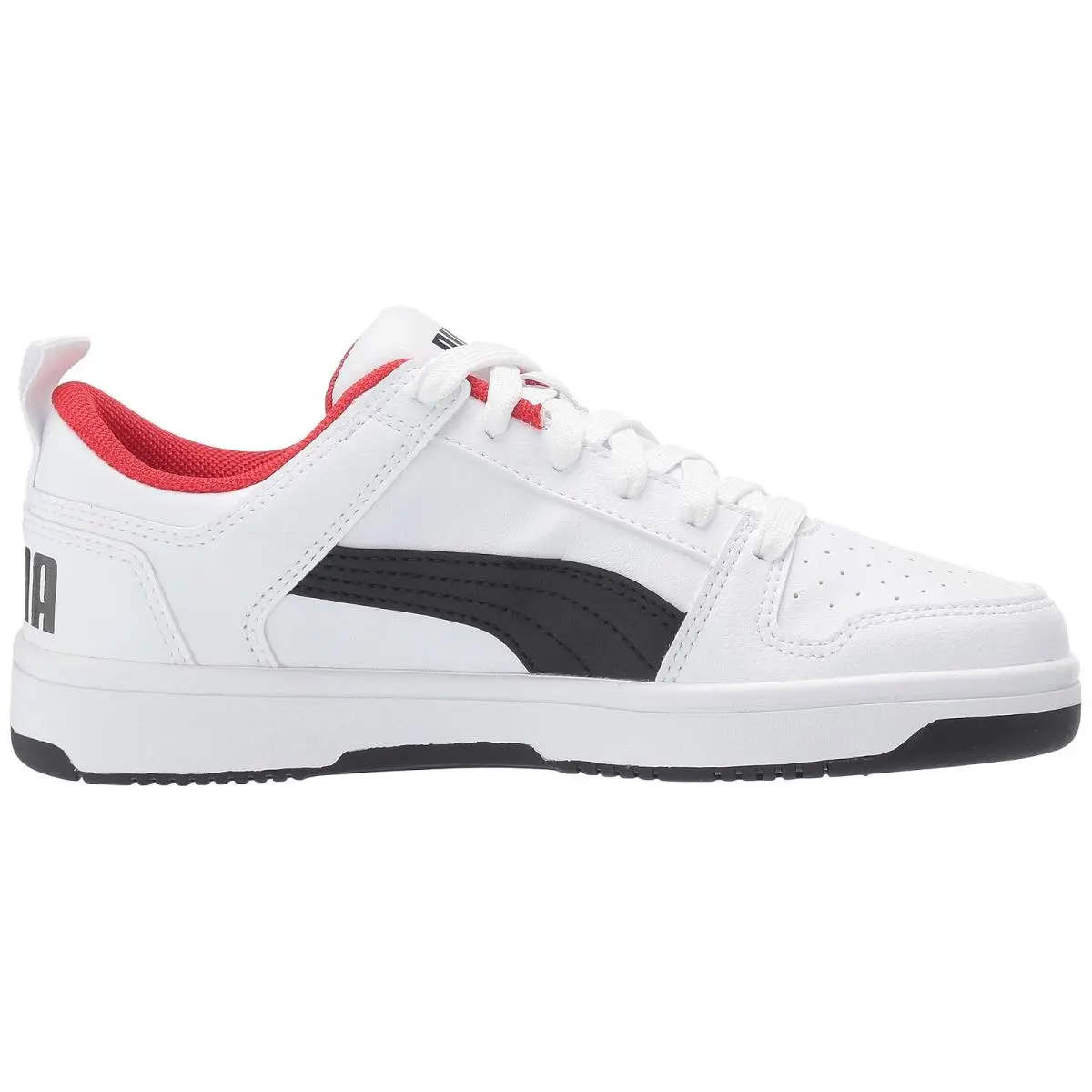 Puma shoes - Puma White/Puma Black/High Risk Red 4