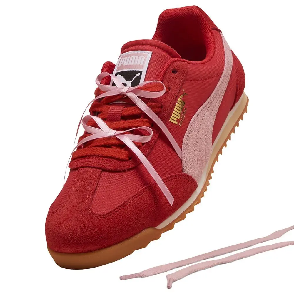 Puma shoes - PUMA Arizona Bow Lace Up - 40777201 - Red 4