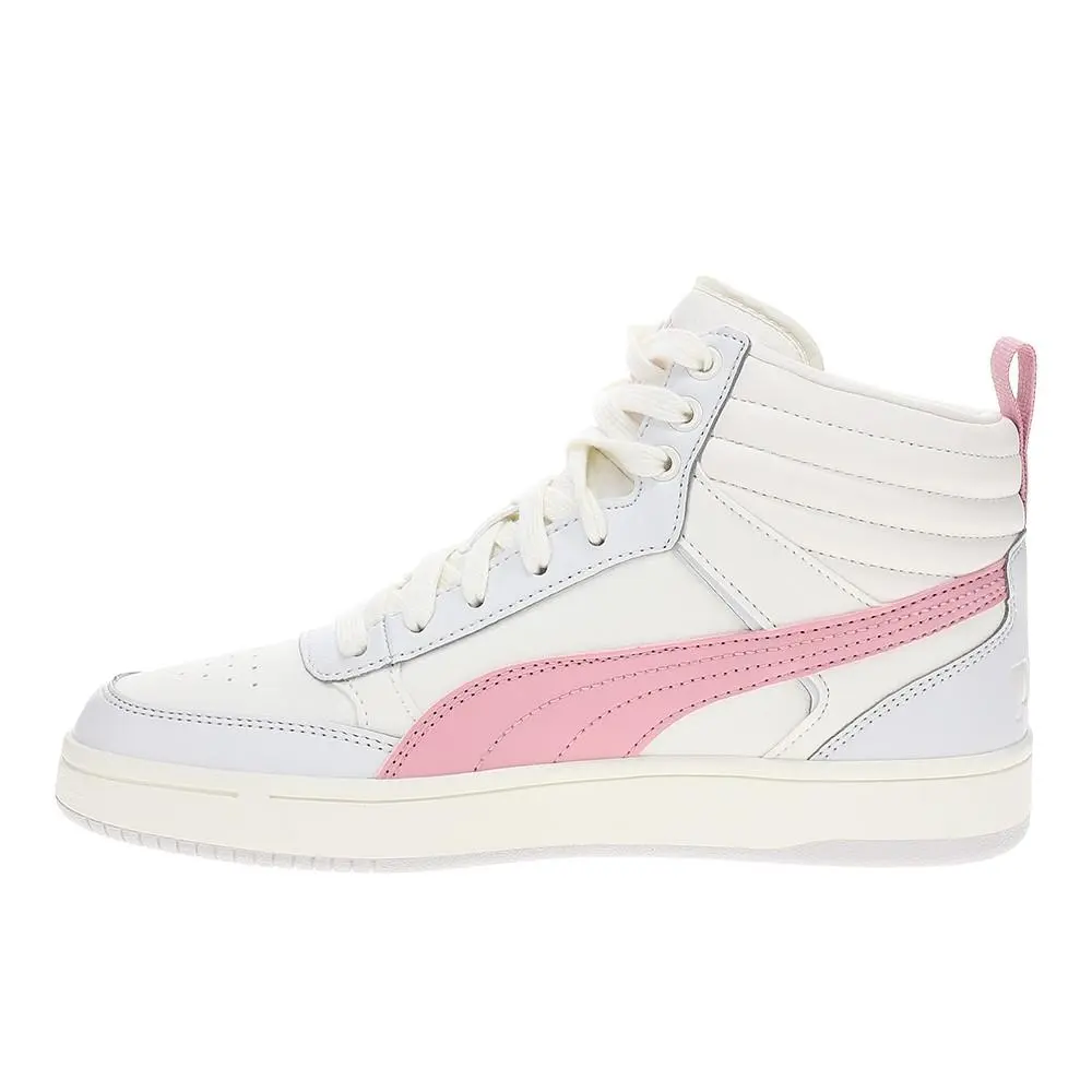 Puma shoes - PUMA Dribble Mid Lace Up - 40649401 - Off White, White 9