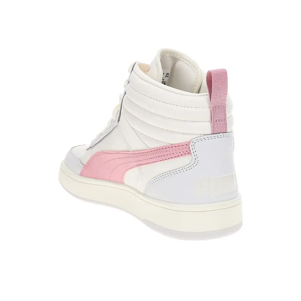 Puma shoes - PUMA Dribble Mid Lace Up - 40649401 - Off White, White 12