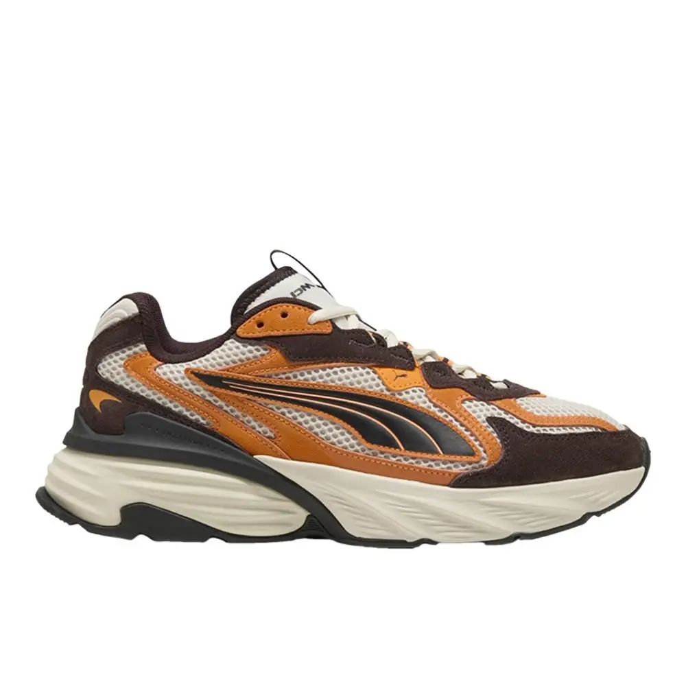 Mclaren Racing Fade Mens Off White Yellow Sneakers Casual Shoes 30945803 by Puma