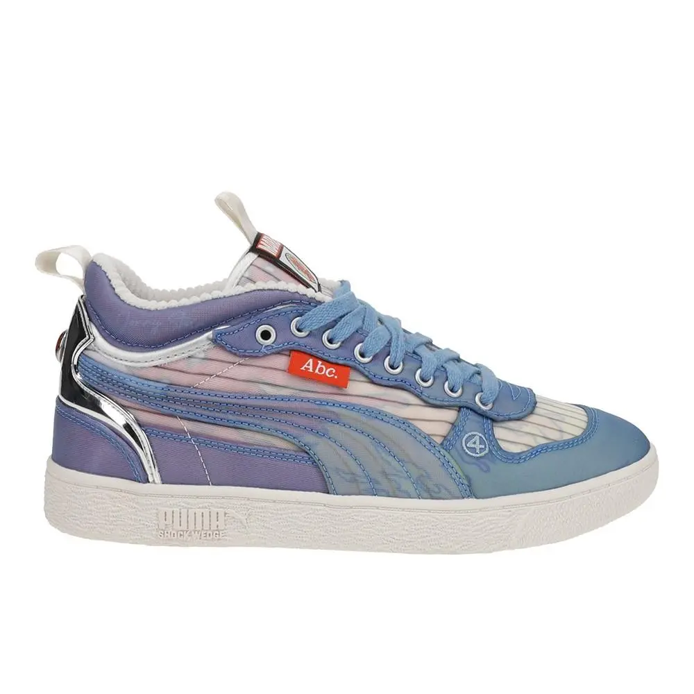 Puma X Abc. X Fantastic Four Human Torch Majesty Lace Up Mens Blue Sneakers Ca