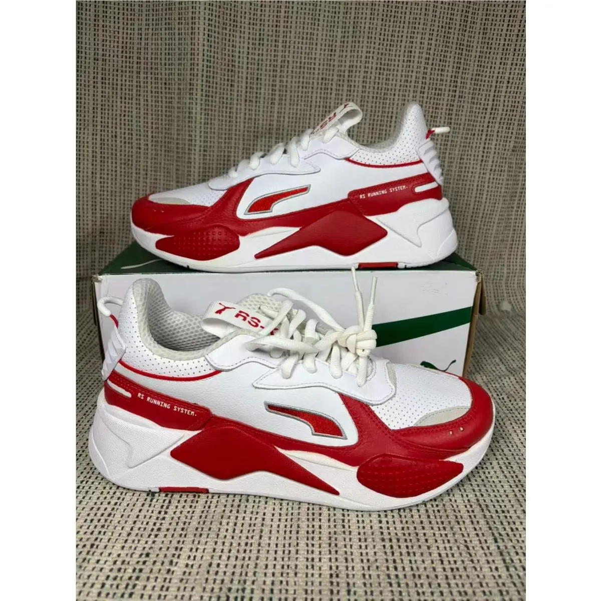 Puma shoes - PUMA RS-X - 374486-03 - White 14