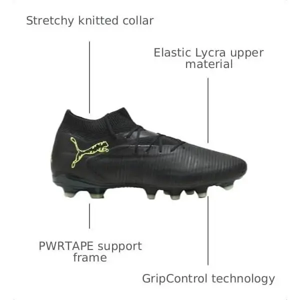 Puma shoes - PUMA BLACK/FIZZY LIGHT/GREEN TERRAIN 3