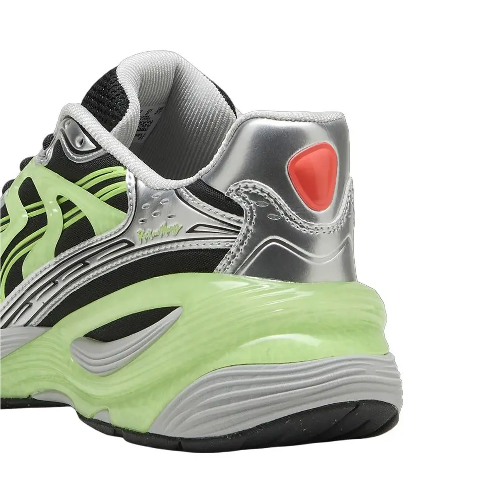 Puma shoes - PUMA  X Rick And Morty Inverse Lace Up - 40441401 - Black, Green 5
