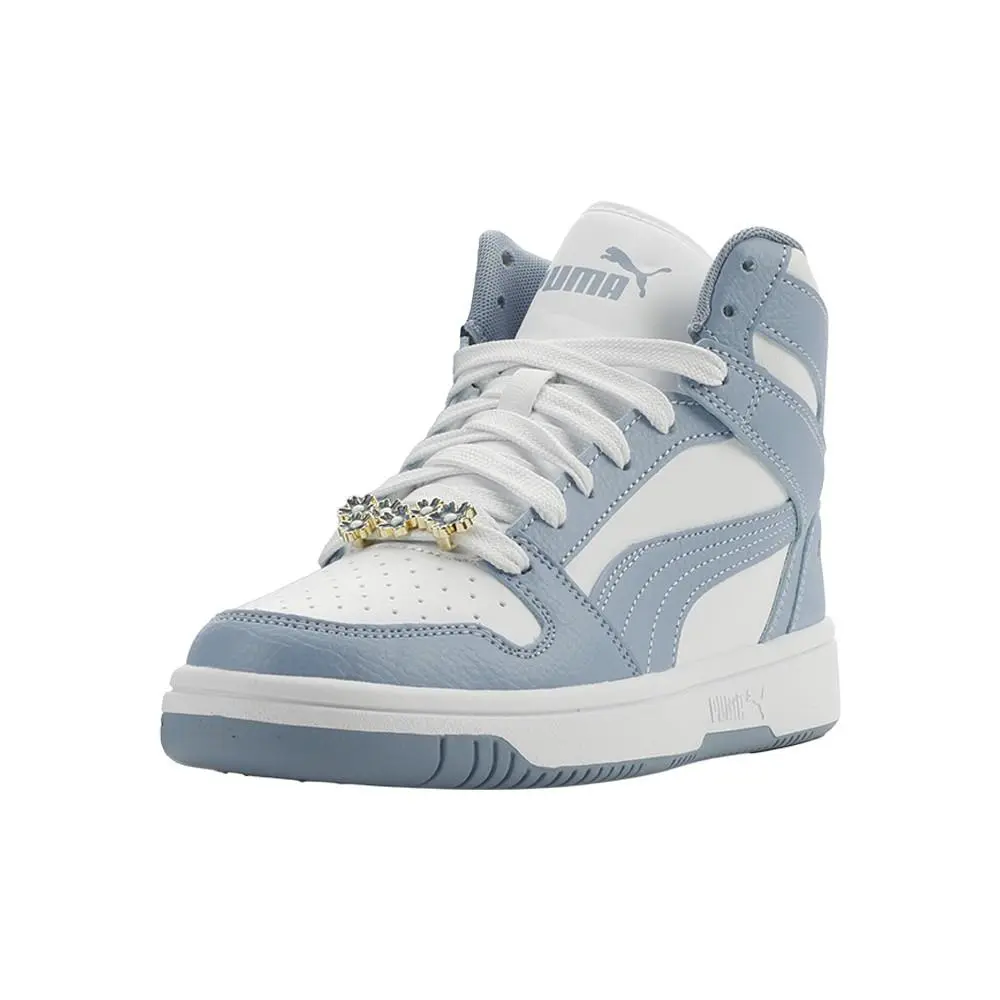 Puma shoes - PUMA Rebound Layup Rcl Floral Lace Up - 40858901 - Blue 0