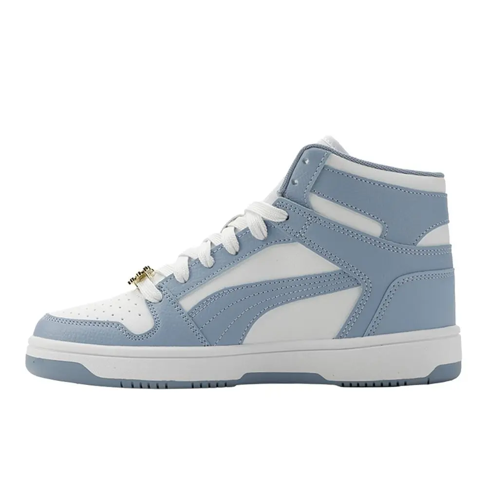 Puma shoes - PUMA Rebound Layup Rcl Floral Lace Up - 40858901 - Blue 1