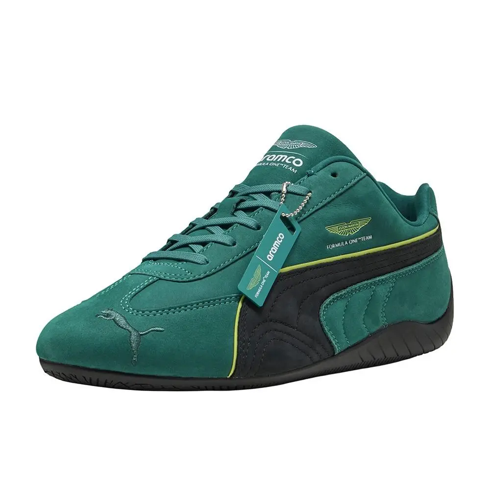 Puma shoes - PUMA  X Aston Martin Aramco F1 Team Speedcat Lace Up Sneaker - 30913704 - Green 8