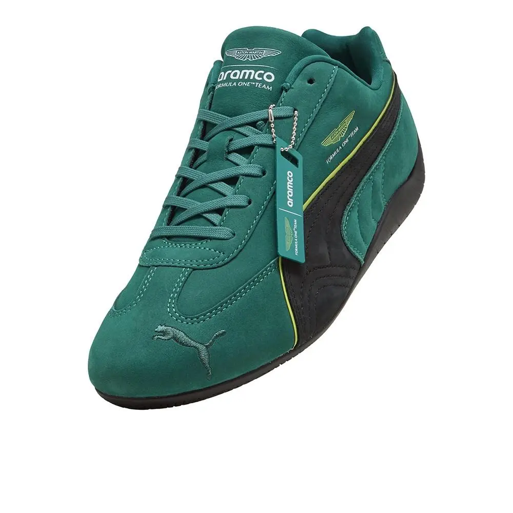 Puma shoes - PUMA  X Aston Martin Aramco F1 Team Speedcat Lace Up Sneaker - 30913704 - Green 12