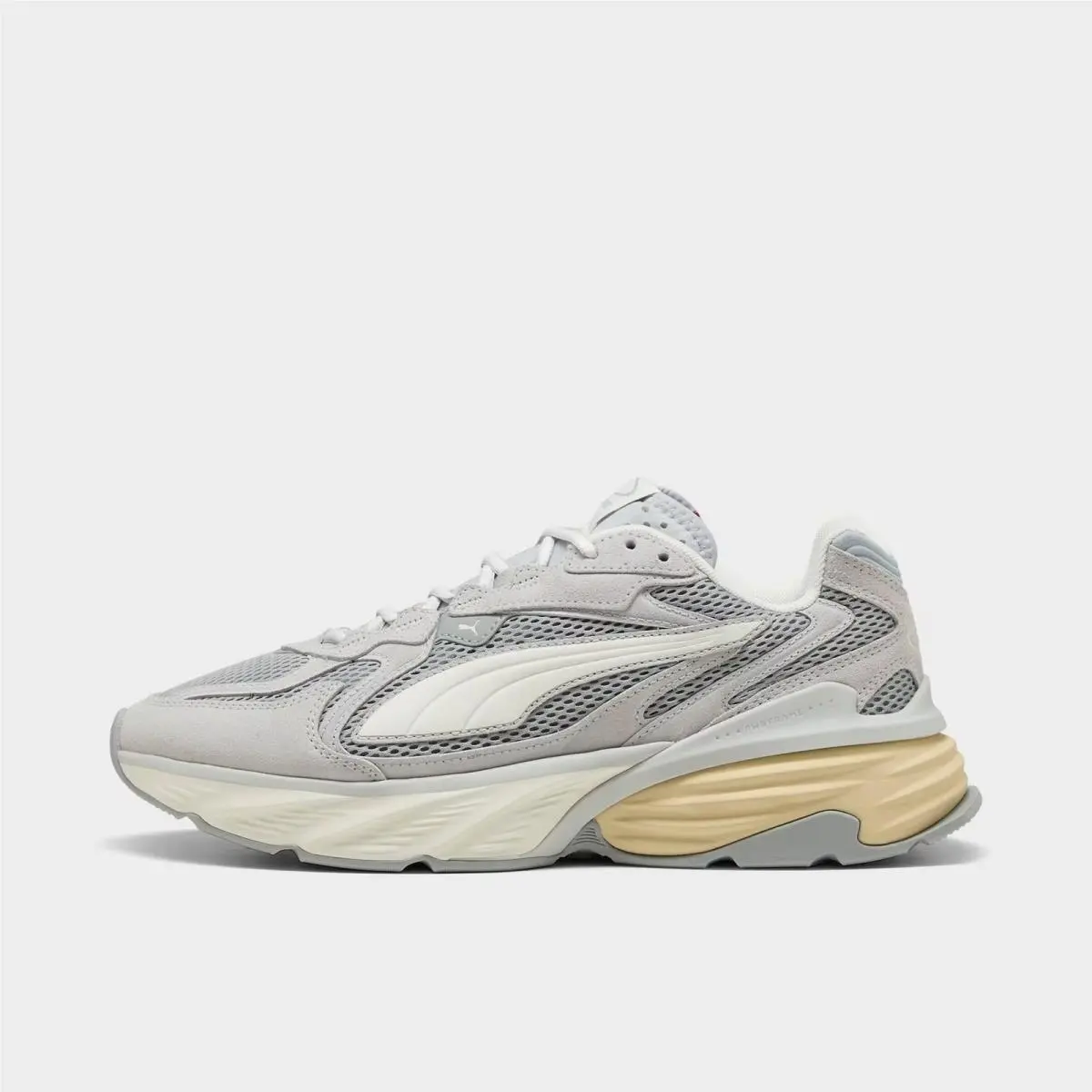 Men`s  Fade Nitro LS Casual Shoes Cool Light Grey/warm White 40620205 060 by Puma