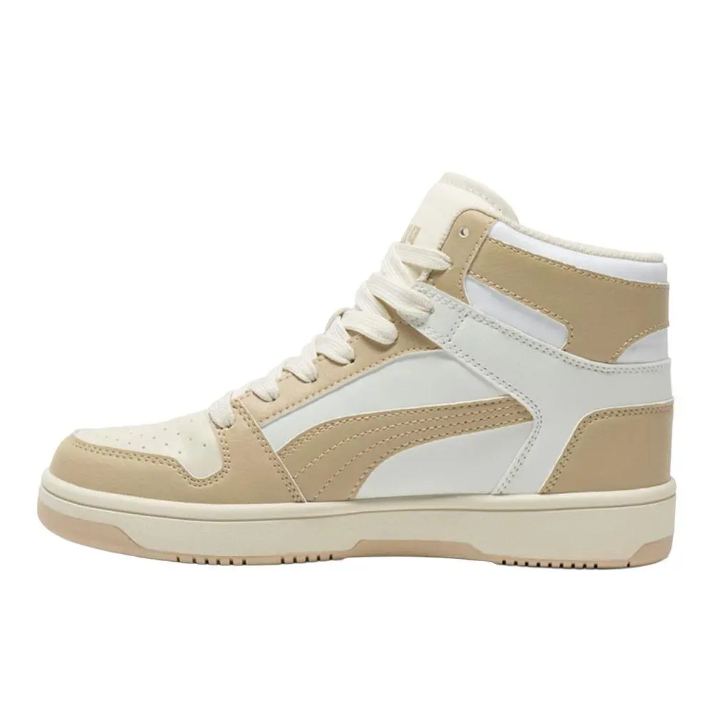 Puma shoes - PUMA Rebound Layup Sl High Top - 39489165 - Beige, White 7