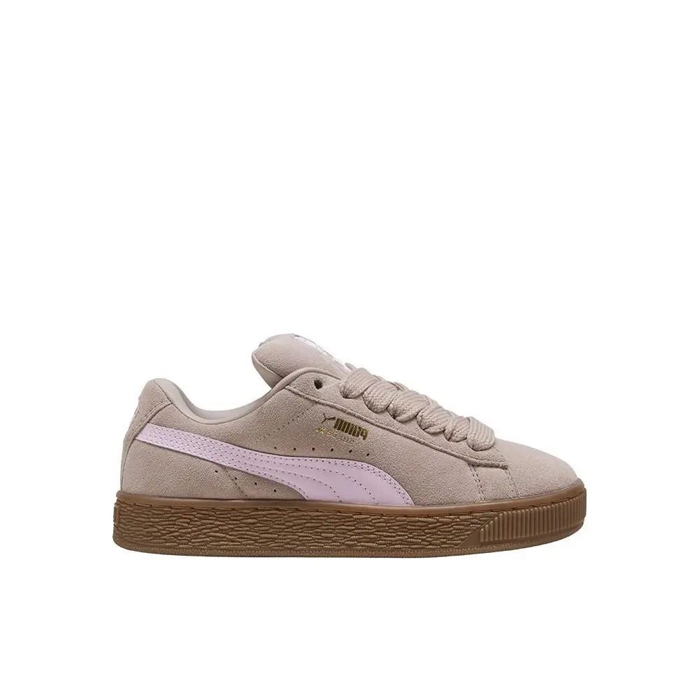 Suede Xl Lace Up Youth Boys Beige Sneakers Casual Shoes 39657759 by Puma