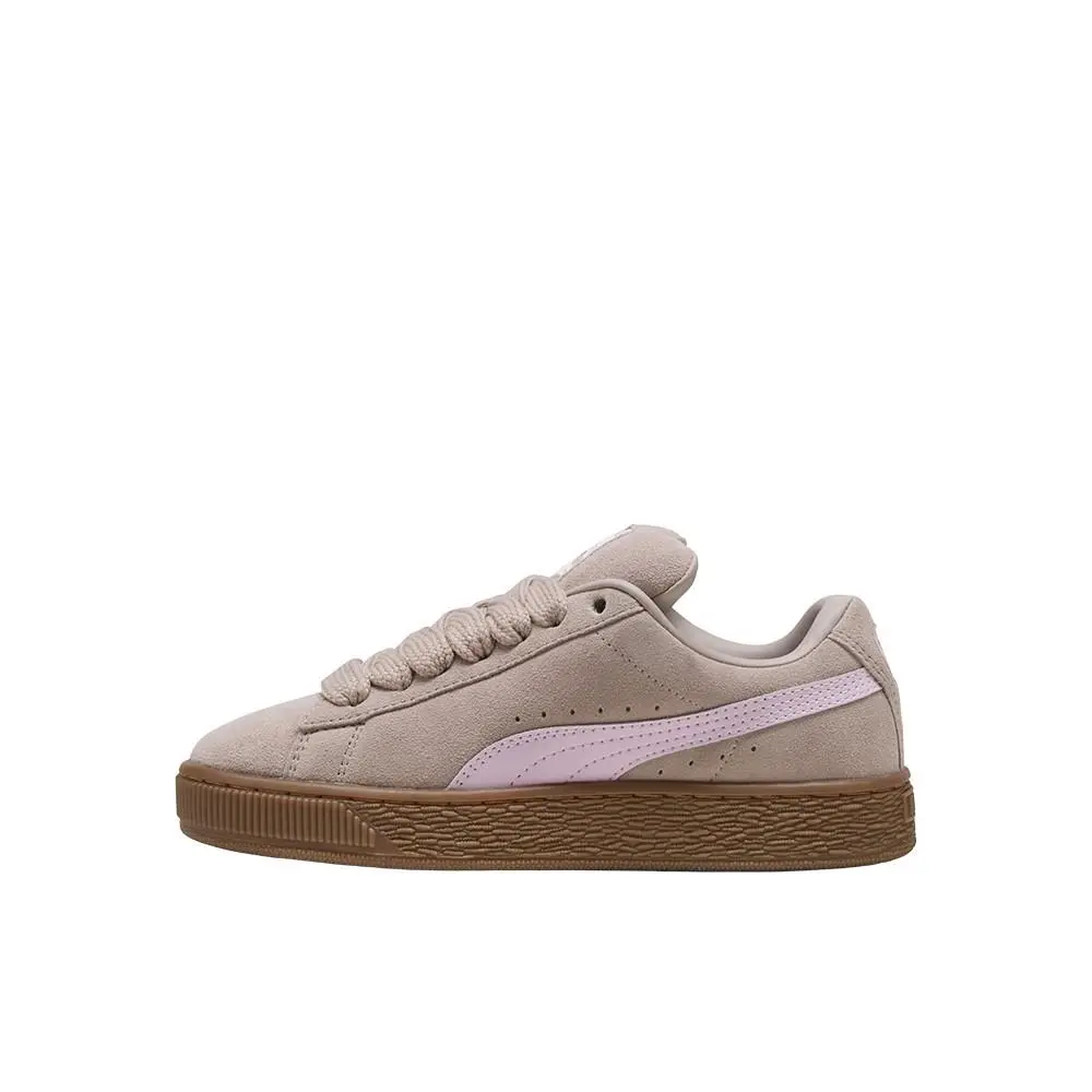 Puma shoes - PUMA Suede Xl Lace Up  Youth - 39657759 - Beige 1
