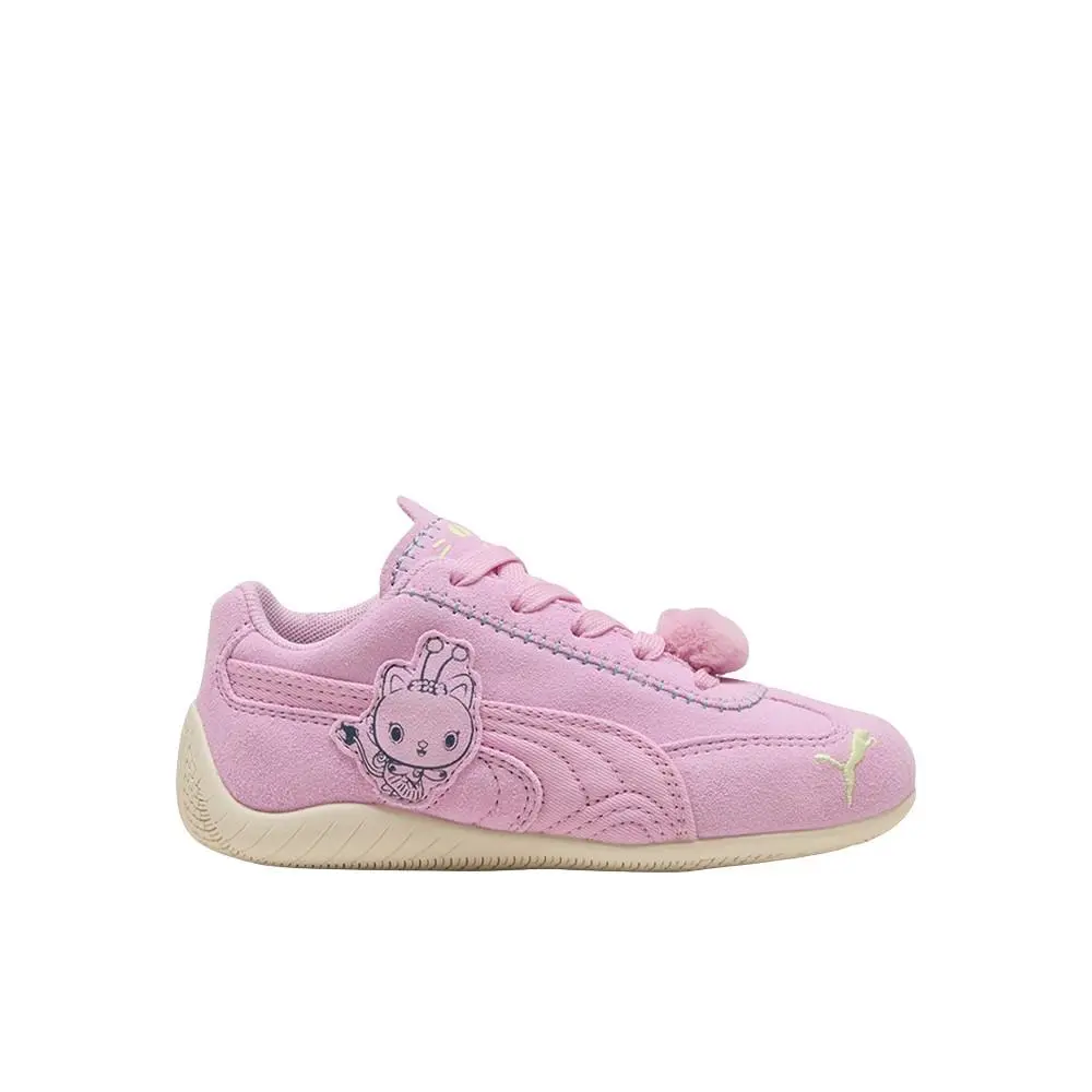 X Gabbys Dollhouse Speedcat Lace Up Youth Girls Pink Sneakers Casual Shoe by Puma
