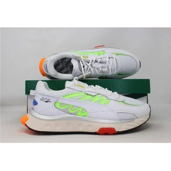 Puma shoes - PUMA WILD - WILD - 381596 03 - White 11