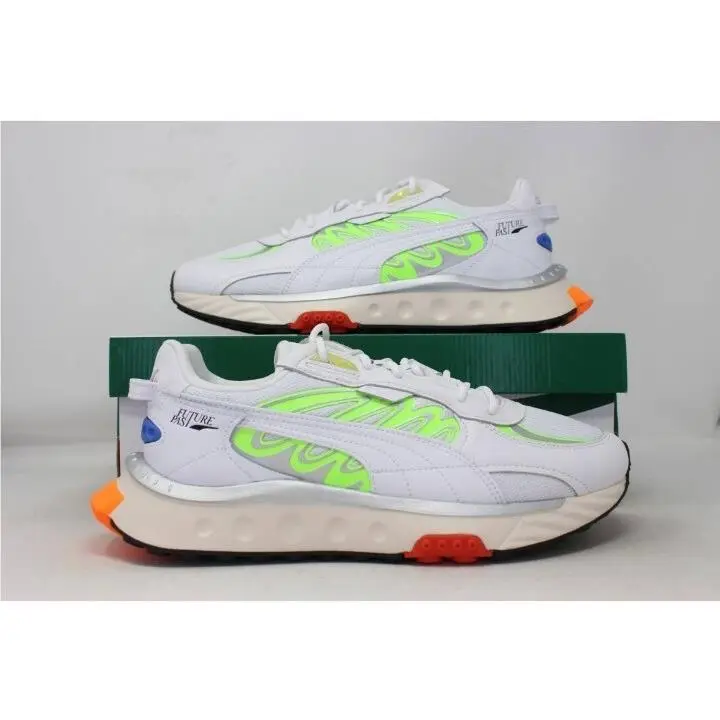 Puma shoes - PUMA WILD - WILD - 381596 03 - White 14