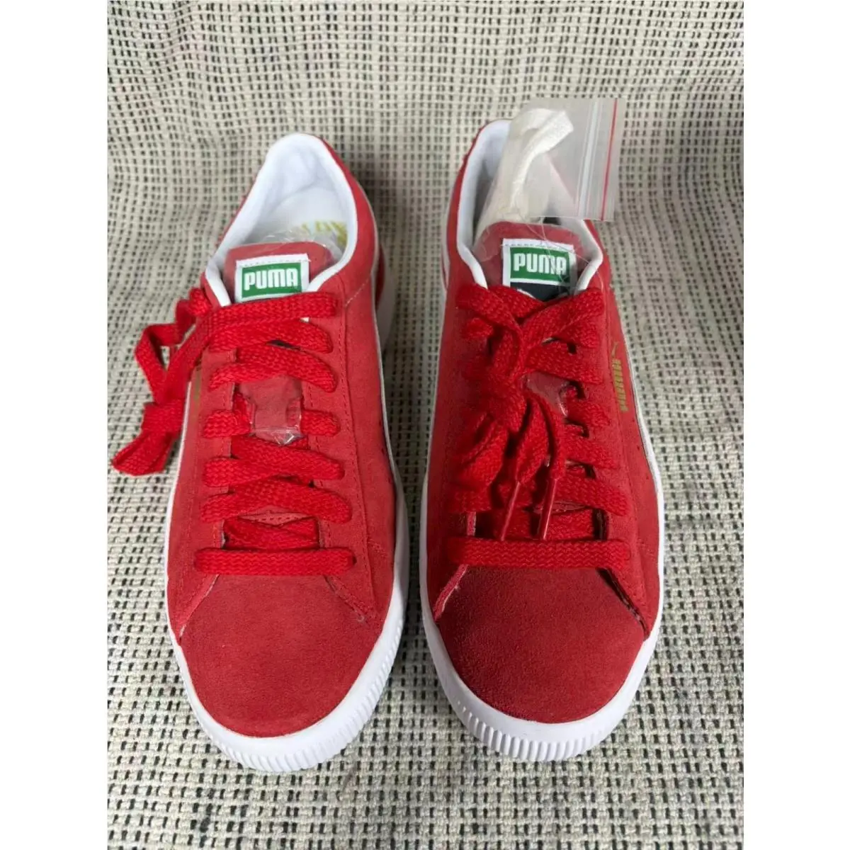 Puma shoes - PUMA Suede - Suede - Red 4