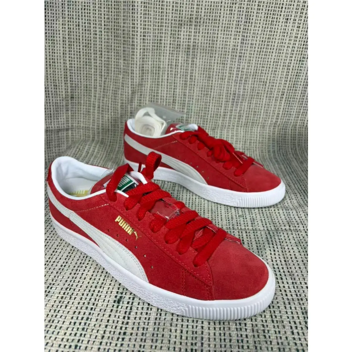 Suede Vintage `high Risk Red` Men`s Shoes 374921-06 by Puma