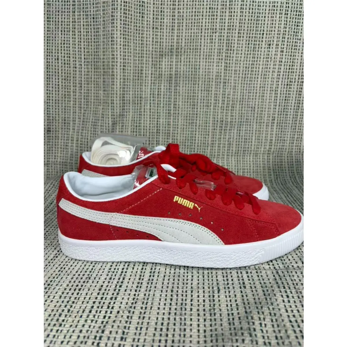Puma shoes - PUMA Suede - Suede - Red 8