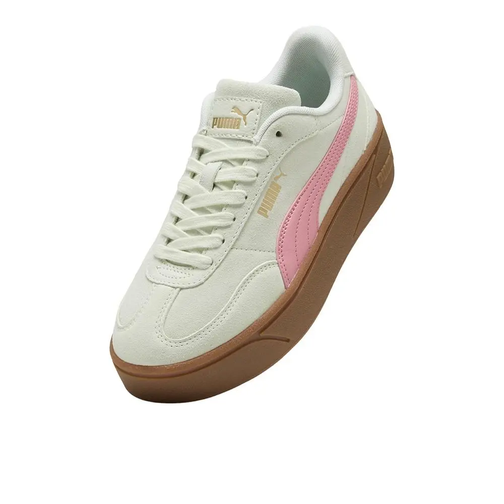 Puma shoes - PUMA Club Ii Era Platform Suede Lace Up - 40260904 - Off White, Pink 4