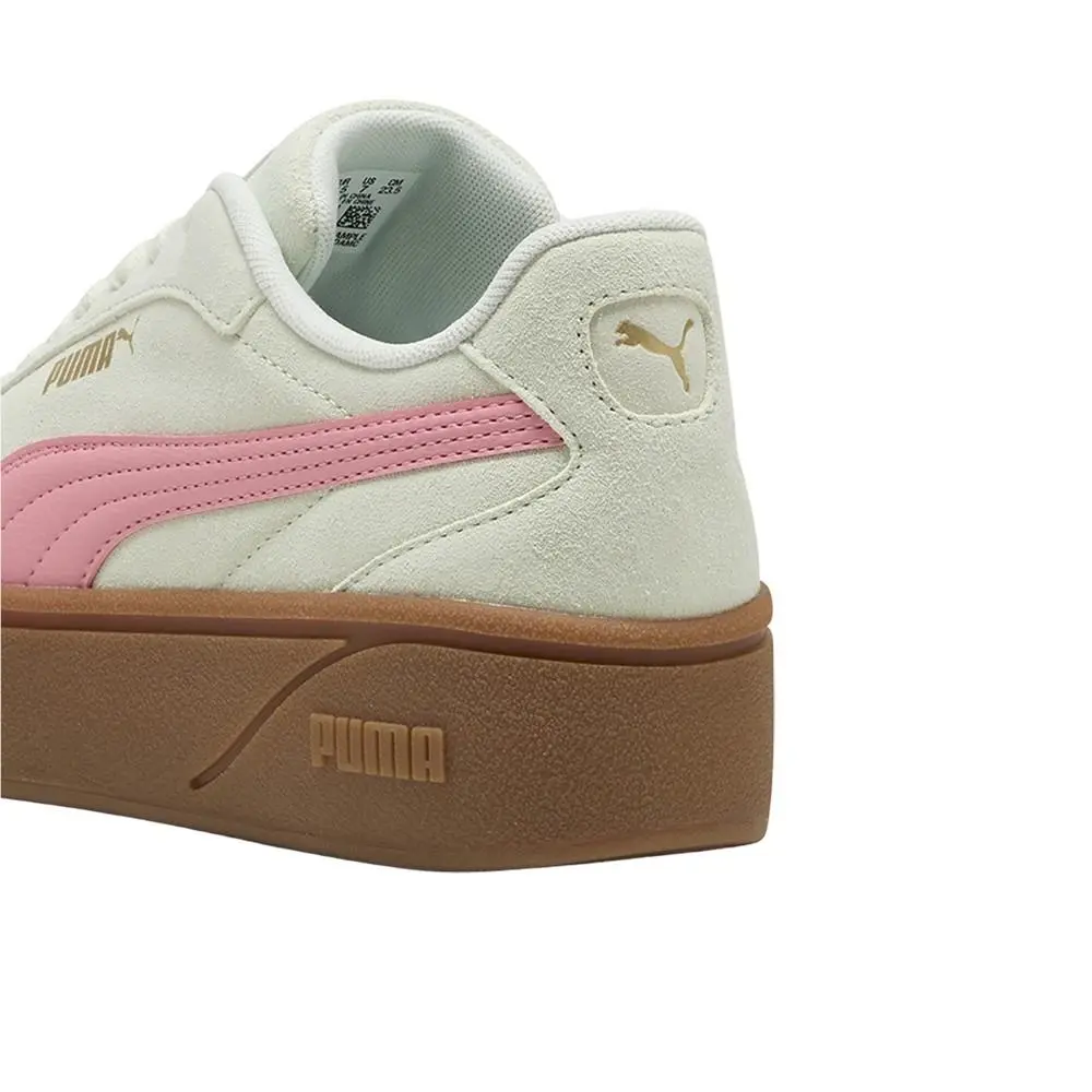 Puma shoes - PUMA Club Ii Era Platform Suede Lace Up - 40260904 - Off White, Pink 13