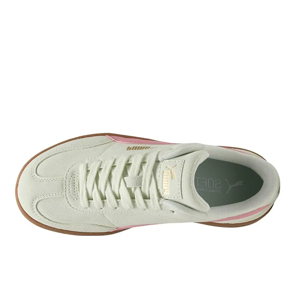 Puma shoes - PUMA Club Ii Era Platform Suede Lace Up - 40260904 - Off White, Pink 10