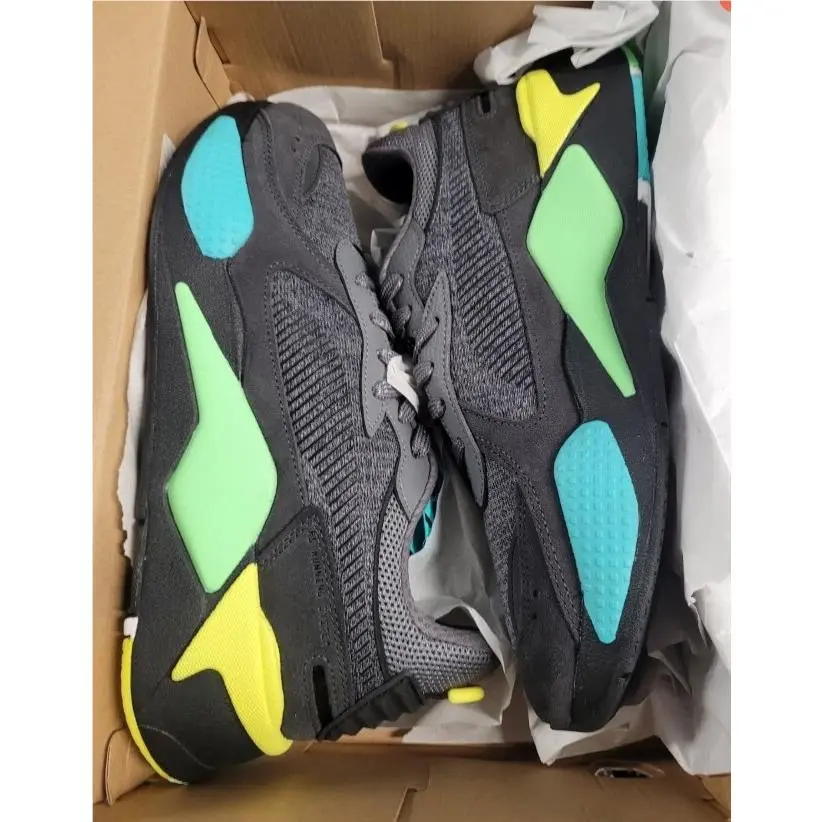 Puma shoes - PUMA RS - 384710 02 - Black 5