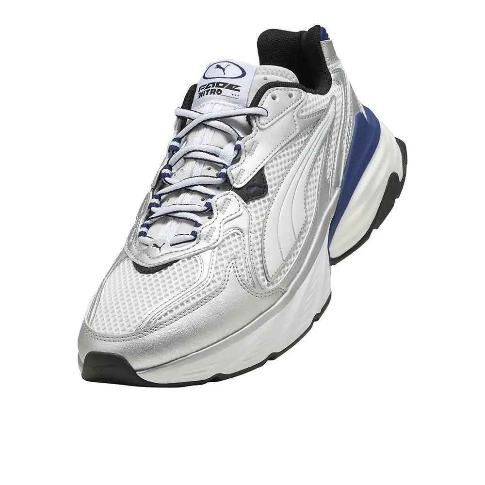 Puma shoes - PUMA Fade Lace Up - Fade Lace - 40620308 - Silver, White 4