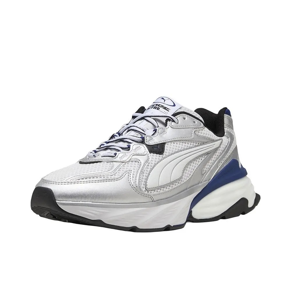 Puma shoes - PUMA Fade Lace Up - Fade Lace - 40620308 - Silver, White 8