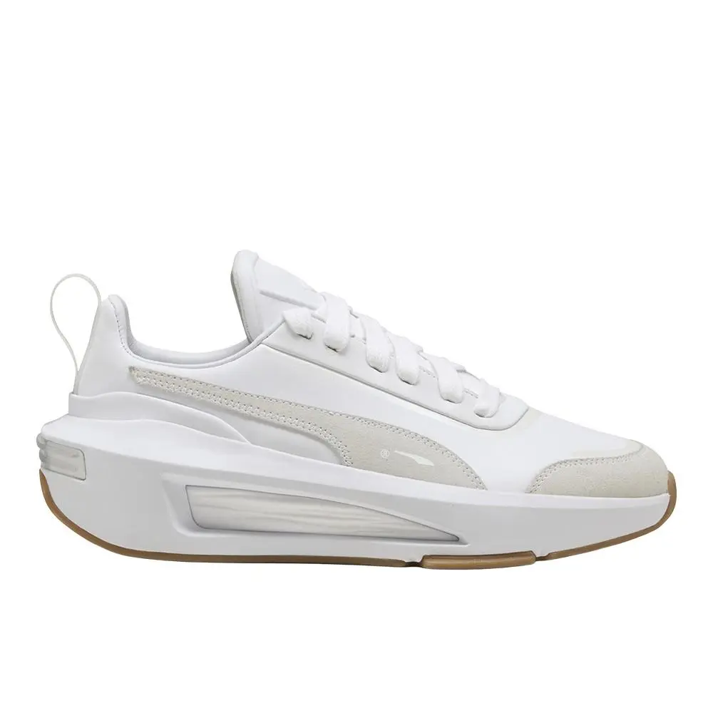 Puma Scuderia Ferrarri Style Ultimate Nitro Lace Up Mens White Sneakers Casual