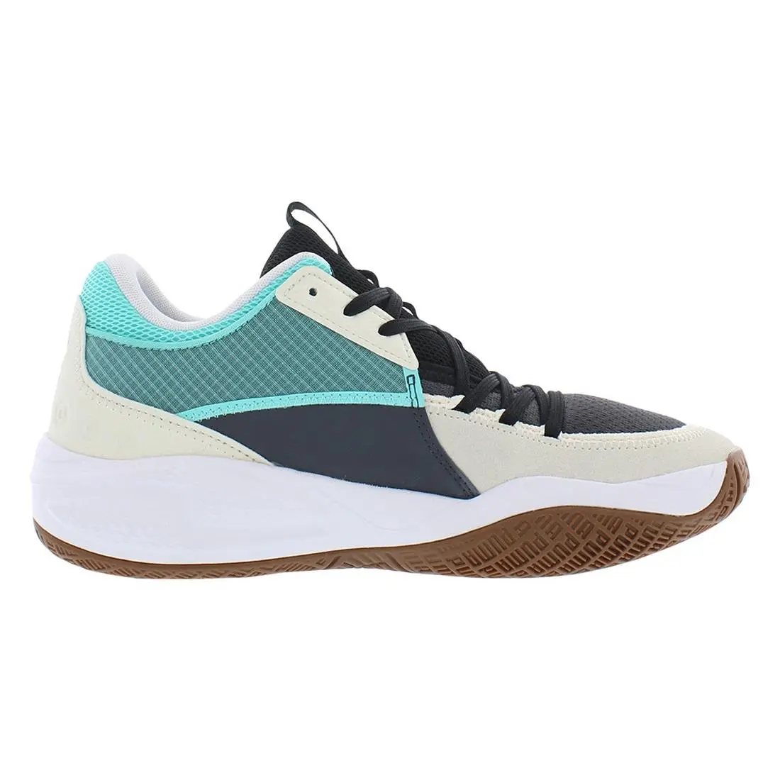 Puma shoes - Blue/Egret/Teal, Main: White 1