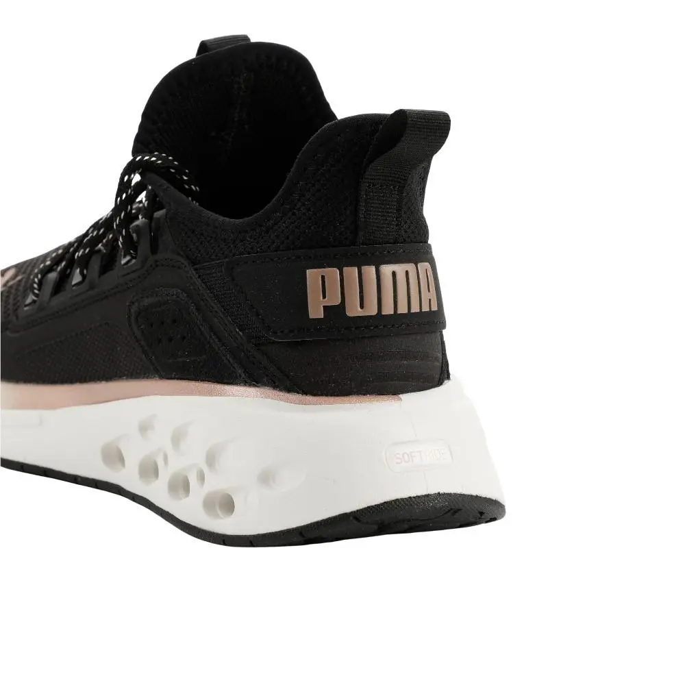 Puma shoes - PUMA Softride Frequence Street Lace Fleck Running - 31343101 - Black 5
