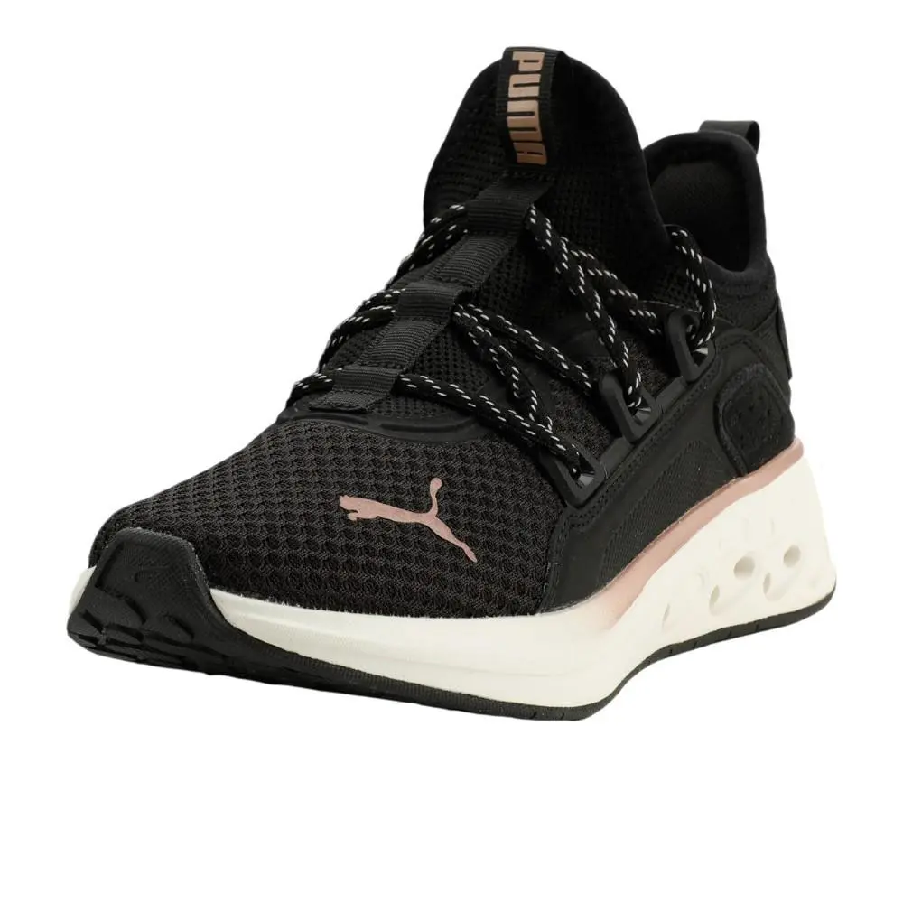 Puma shoes - PUMA Softride Frequence Street Lace Fleck Running - 31343101 - Black 8