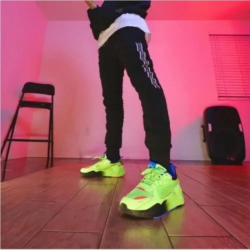 Puma shoes - Puma RS-X - 384655-01 - Green 12