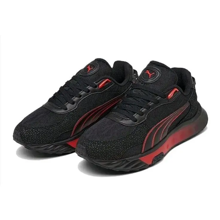 Wild Rider Magma 383711 01 Men`s Running Shoes Black/white/red by Puma