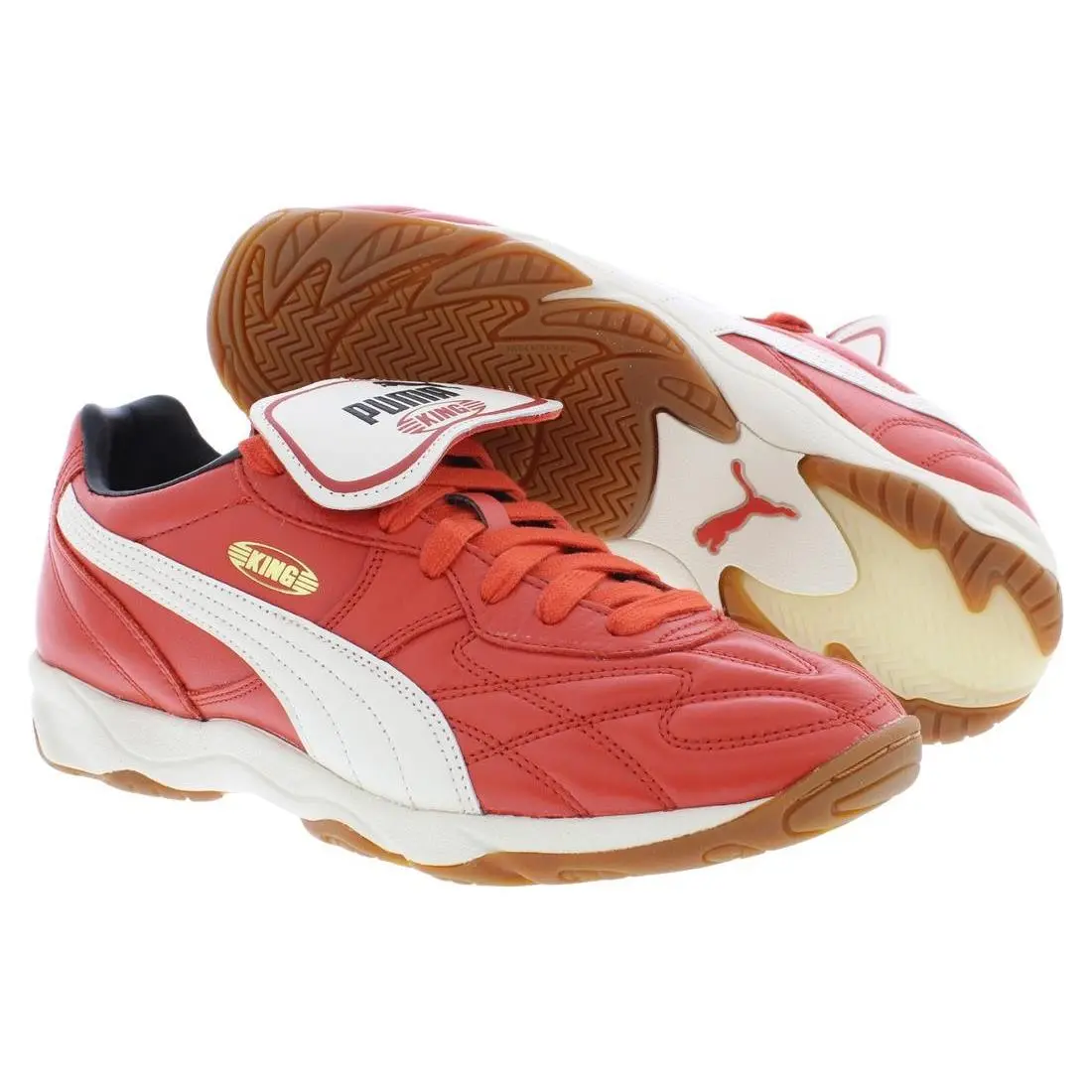 Puma shoes - Red Fire/Frosted Ivory, Main: Red 4