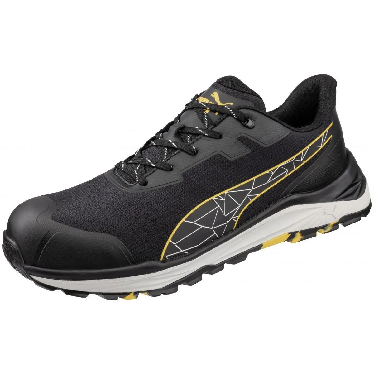 Puma shoes - BLACK/YELLOW 4