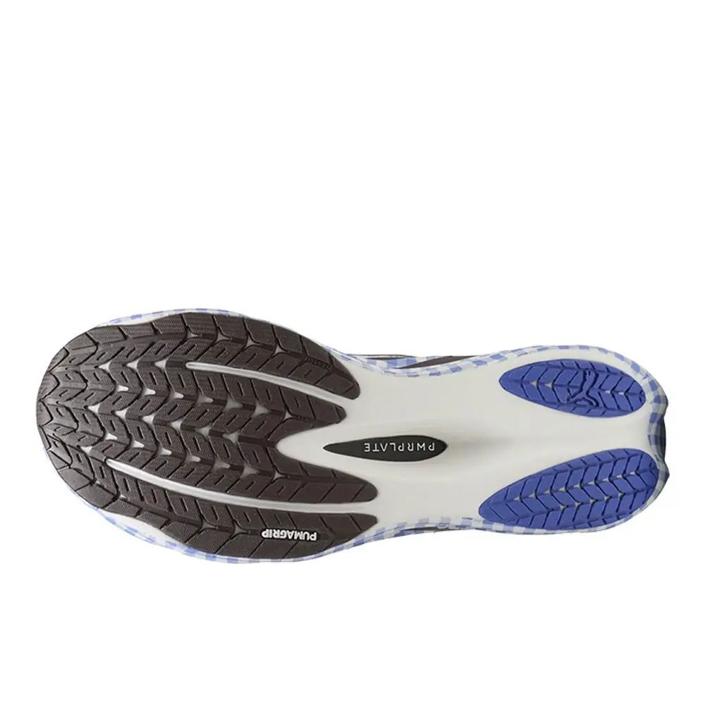 Puma shoes - PUMA Deviate Nitro 4 Check Lace Up Sneaker - 40630702 - Blue 3