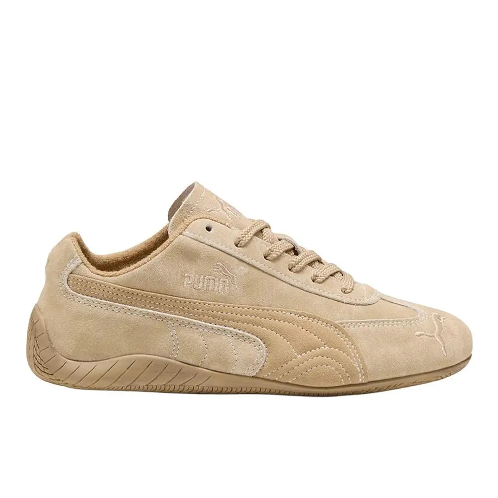 Puma Speedcat Mat Play Lace Up Mens Beige Sneakers Casual Shoes 40465601