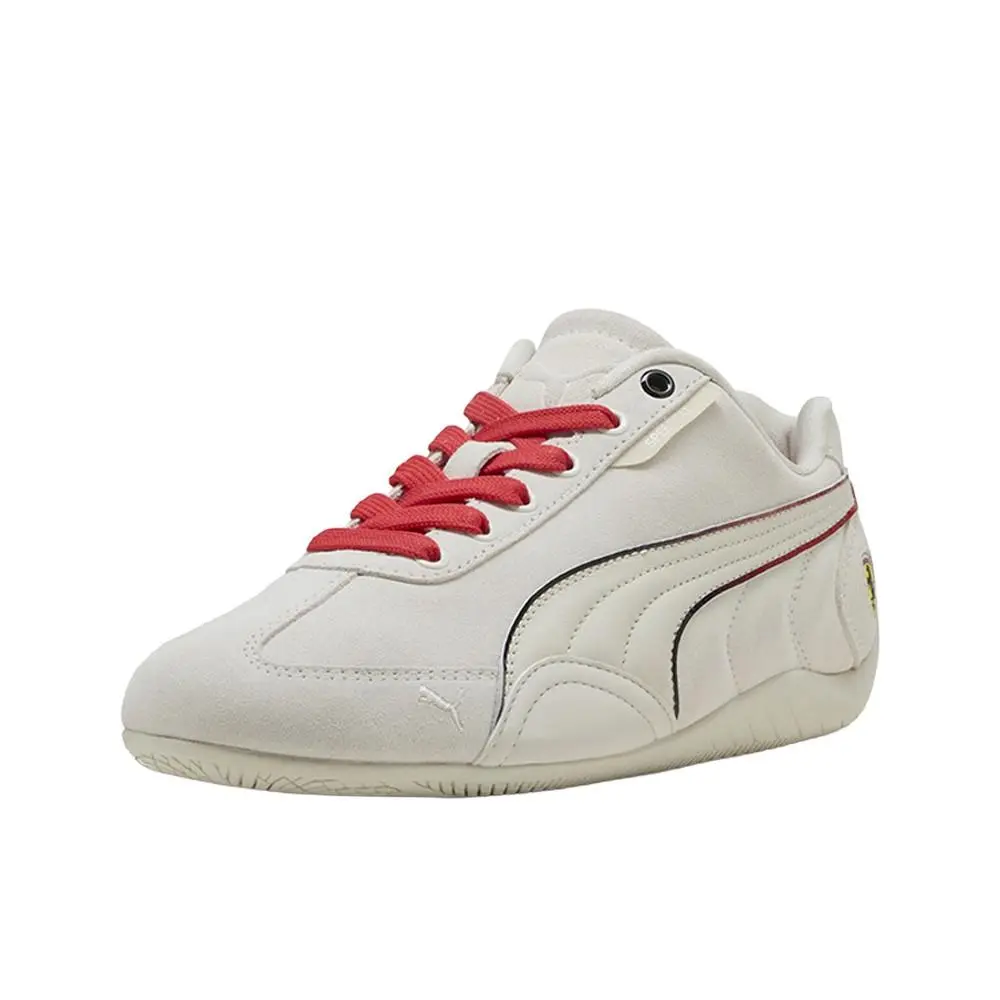 Puma shoes - PUMA Scuderia Ferrari Speedcat Lace Up - 30912602 - Off White 8