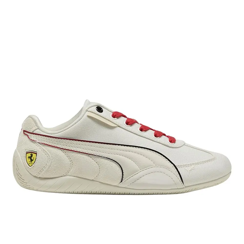 Puma shoes - PUMA Scuderia Ferrari Speedcat Lace Up - 30912602 - Off White 7