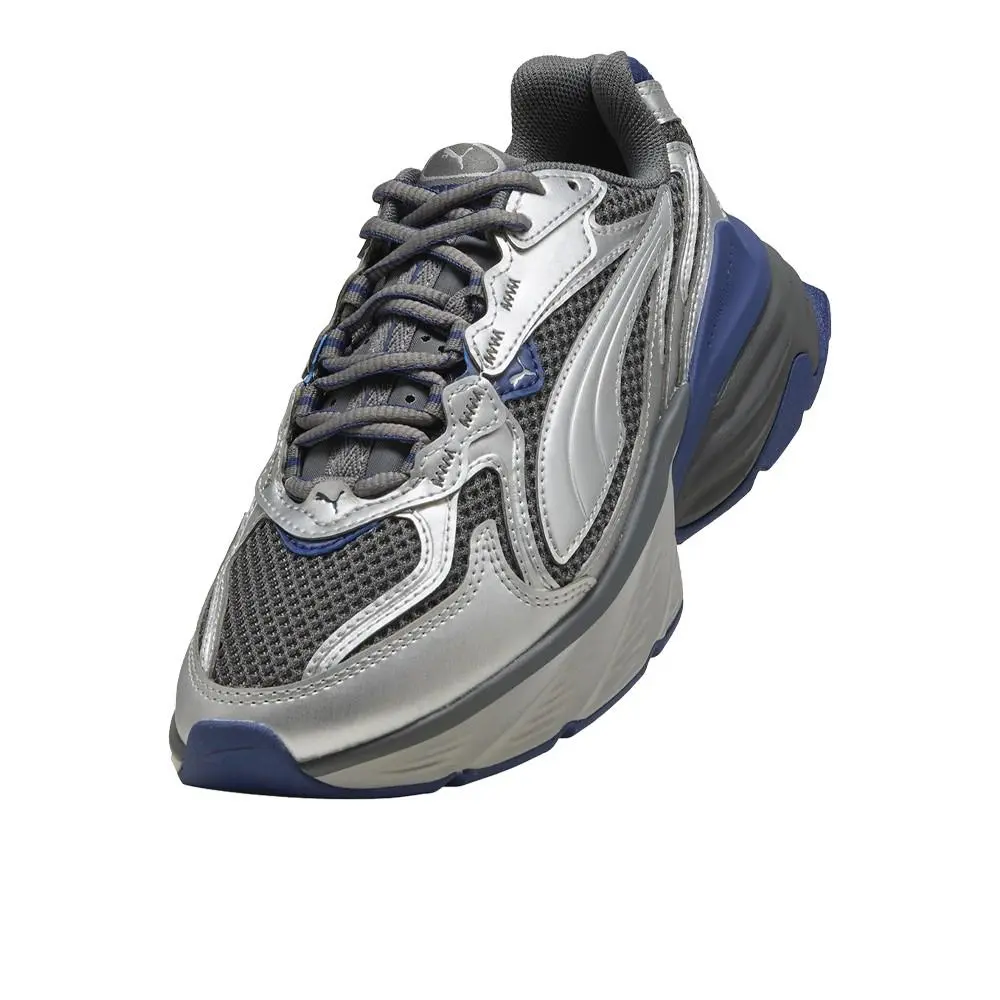Puma shoes - PUMA Fade Lace Up  Youth - 40688706 - Blue 4
