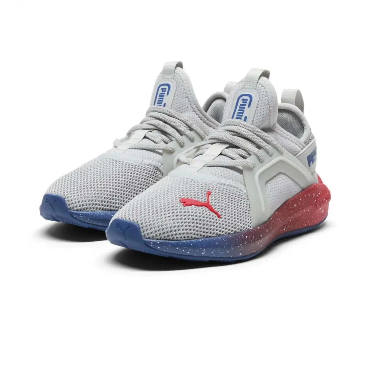 Puma shoes - COOL LIGHT GRAY/BLAZING BLUE/FOR ALL TIME RED 2