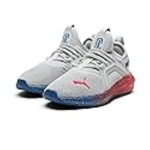 Puma shoes - COOL LIGHT GRAY/BLAZING BLUE/FOR ALL TIME RED 7