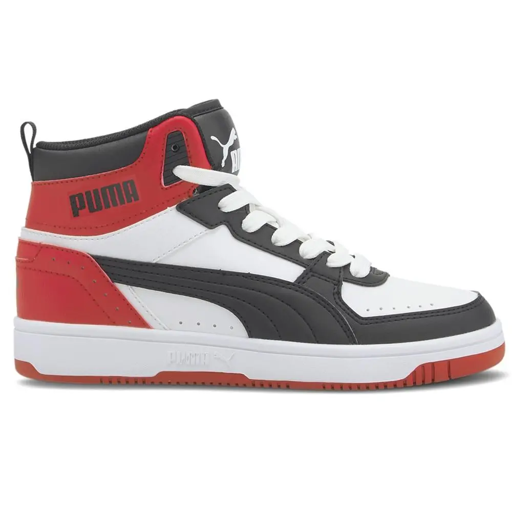 Puma shoes - PUMA Rebound Joy High Top  Youth - 37468703 - White 5