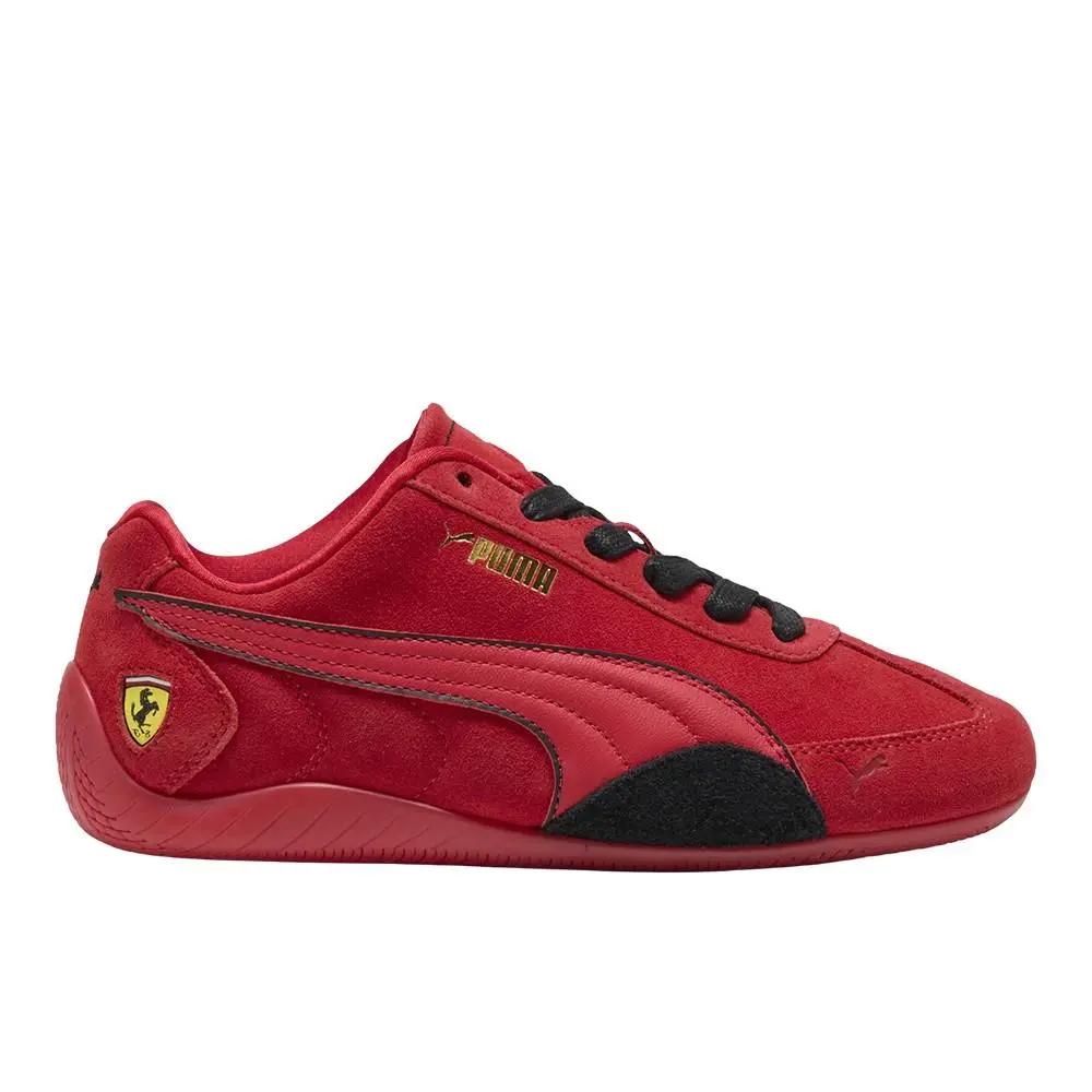 Puma Scuderia Ferrari Speedcat Sneaker Womens Red Sneakers Casual Shoes 30942201