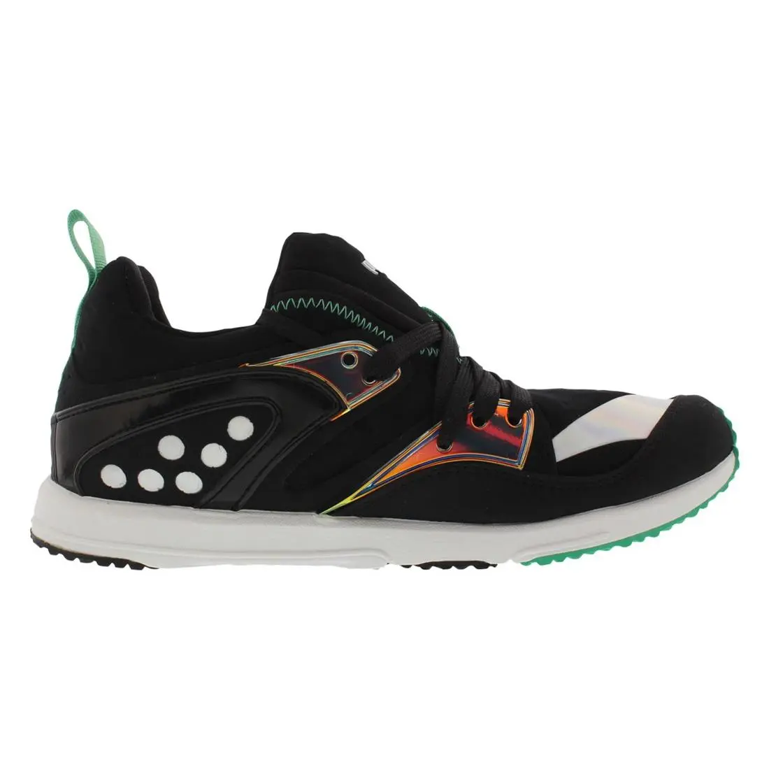 Puma shoes - 35542901 - 35542901 - Black/Silver/Green, Main: Black 1